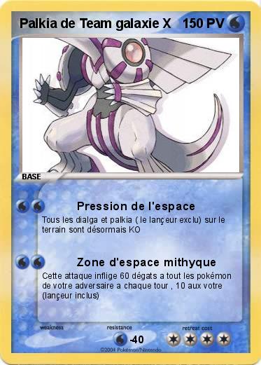 Pokemon Palkia de Team galaxie X