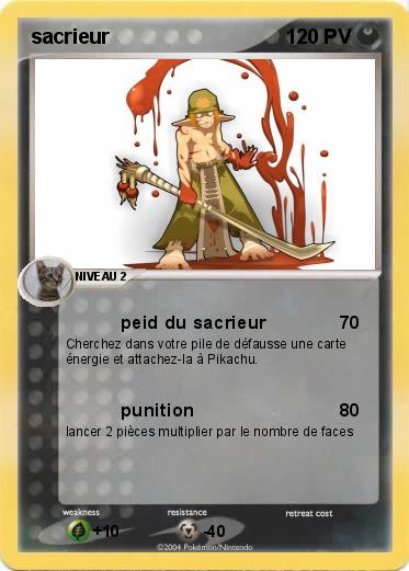 Pokemon sacrieur