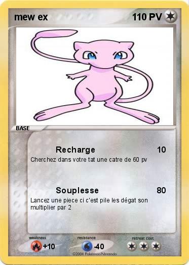 Pokemon mew ex 