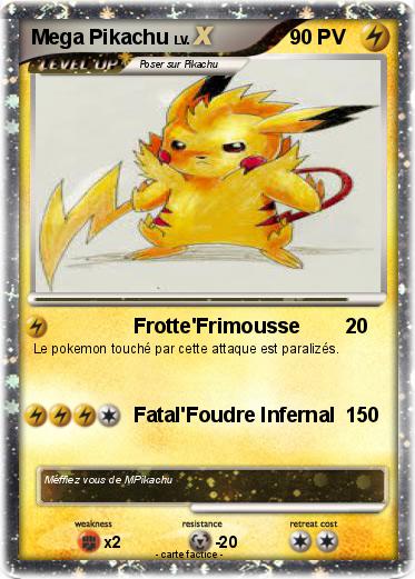 Pokemon Mega Pikachu