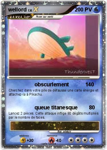 Pokemon wellord