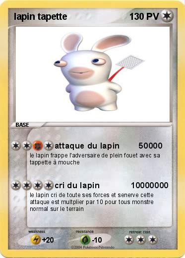 Pokemon lapin tapette