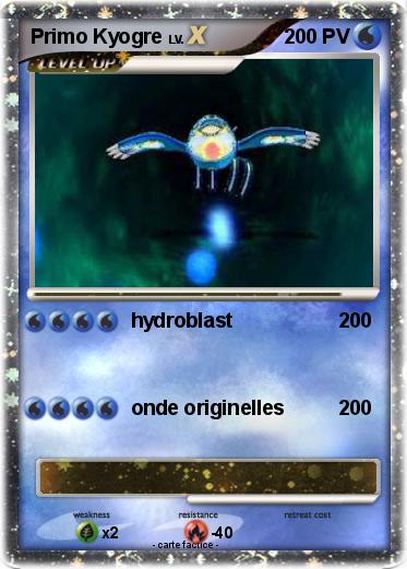 Pokemon Primo Kyogre