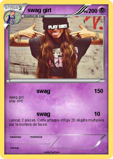Pokemon swag girl
