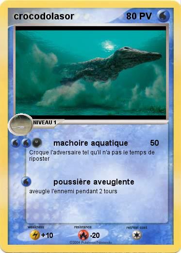 Pokemon crocodolasor
