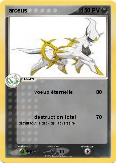Pokemon arceus
