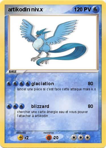 Pokemon artikodin niv.x