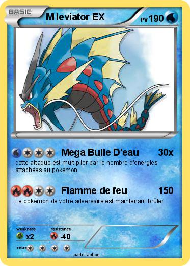 Pokemon M leviator EX