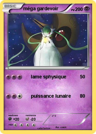 Pokemon méga gardevoir