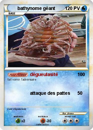 Pokemon bathynome géant