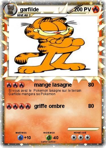 Pokemon garfilde