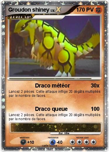 Pokemon Groudon shiney