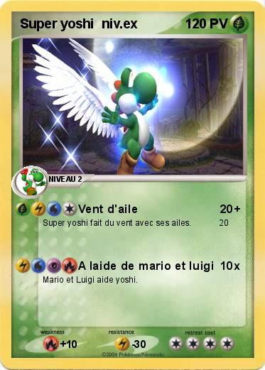 Pokemon Super yoshi  niv.ex    