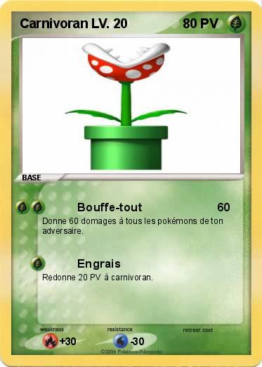 Pokemon Carnivoran LV. 20