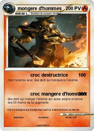 Pokemon mongere d'hommes