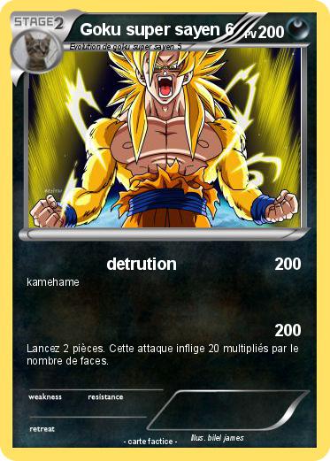 Pokemon Goku super sayen 6