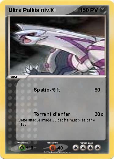 Pokemon Ultra Palkia niv.X