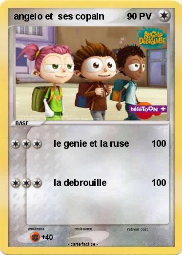 Pokemon angelo et  ses copain