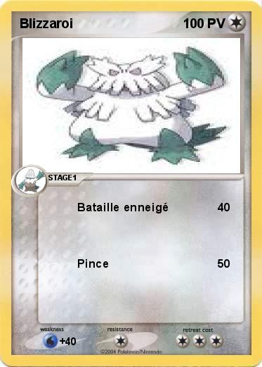 Pokemon Blizzaroi