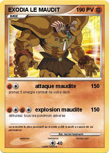Pokemon EXODIA LE MAUDIT
