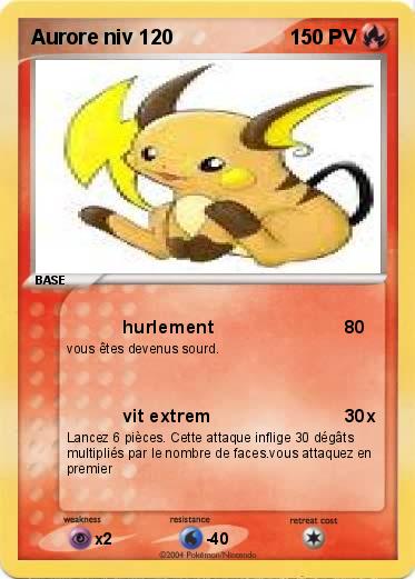 Pokemon Aurore niv 120