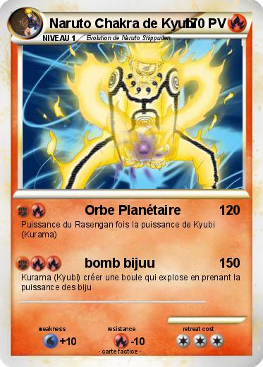 Pokemon Naruto Chakra de Kyubi