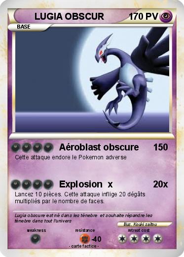 Pokemon LUGIA OBSCUR