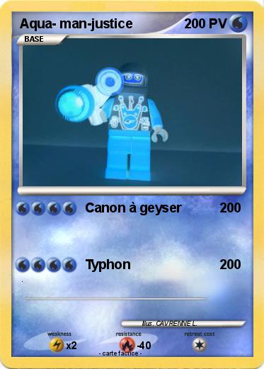 Pokemon Aqua- man-justice