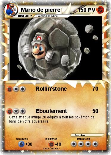 Pokemon Mario de pierre