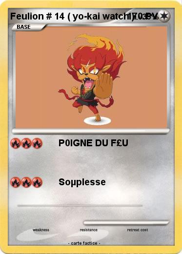 Pokemon Feulion # 14 ( yo-kai watch )