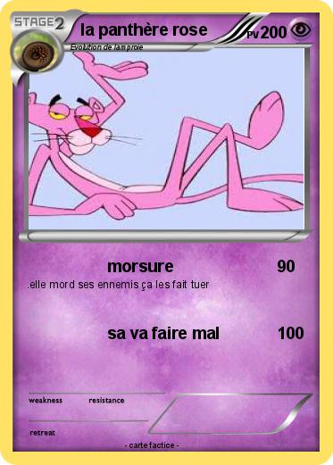 Pokemon la panthère rose