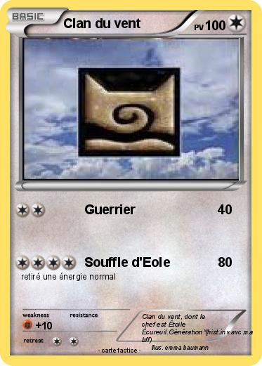 Pokemon Clan du vent