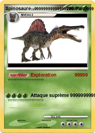 Pokemon Spinosaure