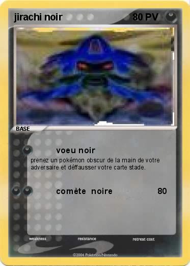 Pokemon jirachi noir