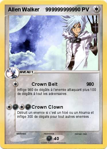 Pokemon Allen Walker    9999999999