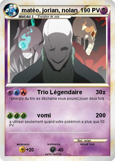 Pokemon matéo, jorian, nolan
