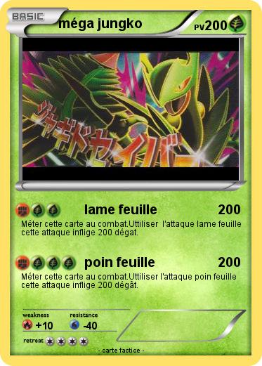 Pokemon méga jungko