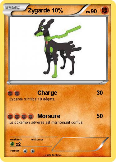 Pokemon Zygarde 10%