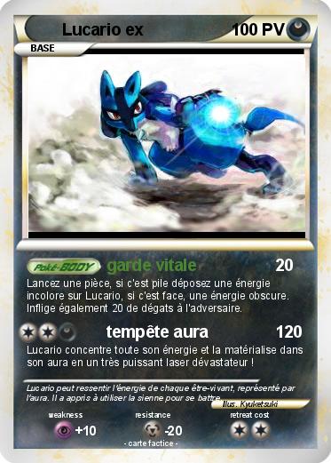 Pokemon Lucario ex