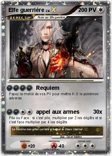 Pokemon Elfe guerrière