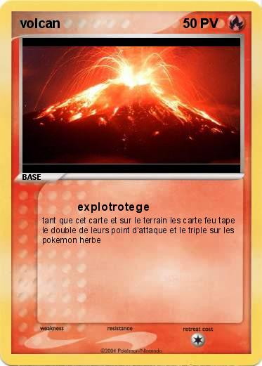 Pokemon volcan