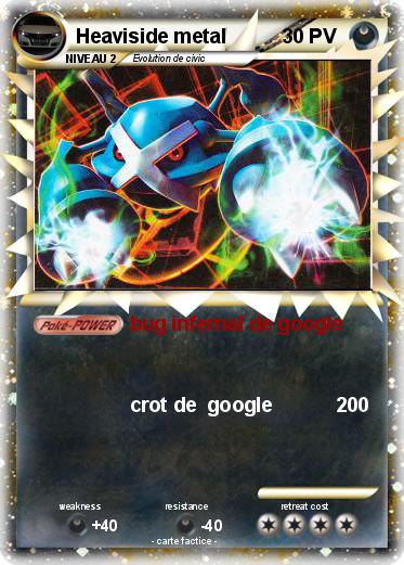 Pokemon Heaviside metal