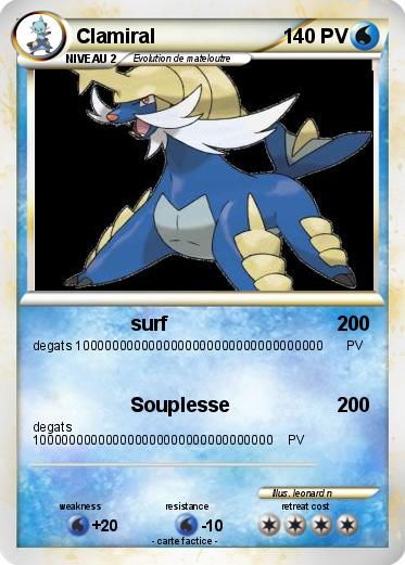 Pokemon Clamiral