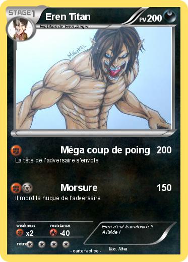 Pokemon Eren Titan