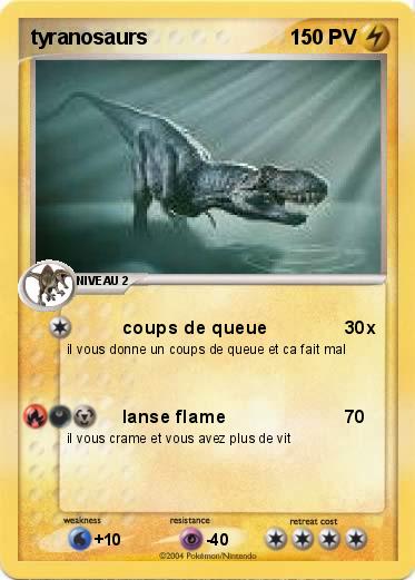 Pokemon tyranosaurs