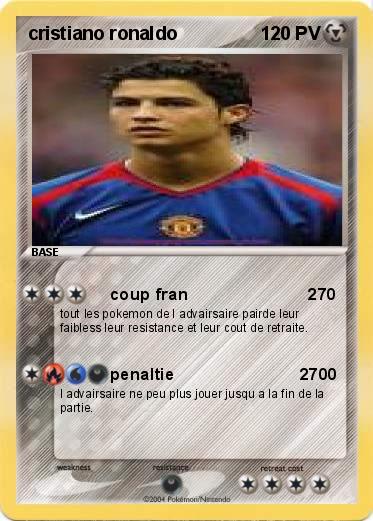 Pokemon cristiano ronaldo  