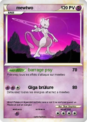 Pokemon mewtwo