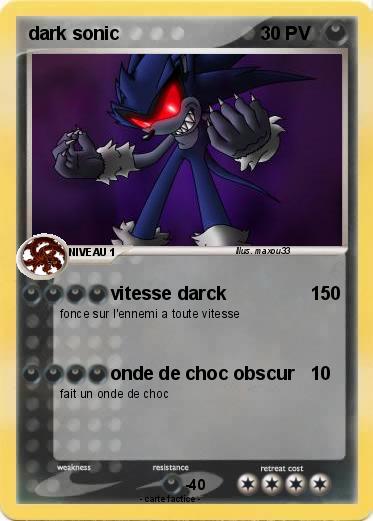 Pokemon dark sonic
