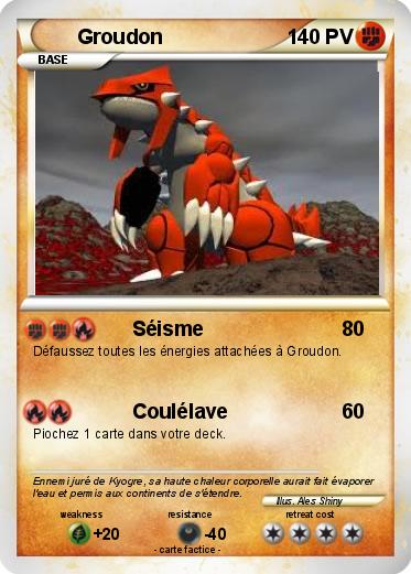 Pokemon Groudon