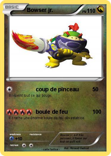 Pokemon Bowser jr.